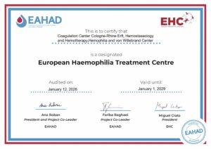 EAHAD Zertifikat